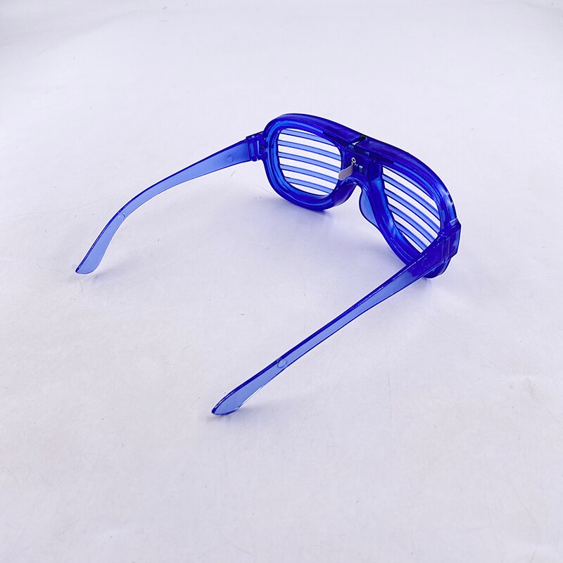 1PC Glow in the Dark LED Glasses Party Favor Light Up Neon Glowing Glasses for Kids Adults Halloween Party Supplies Photo Props