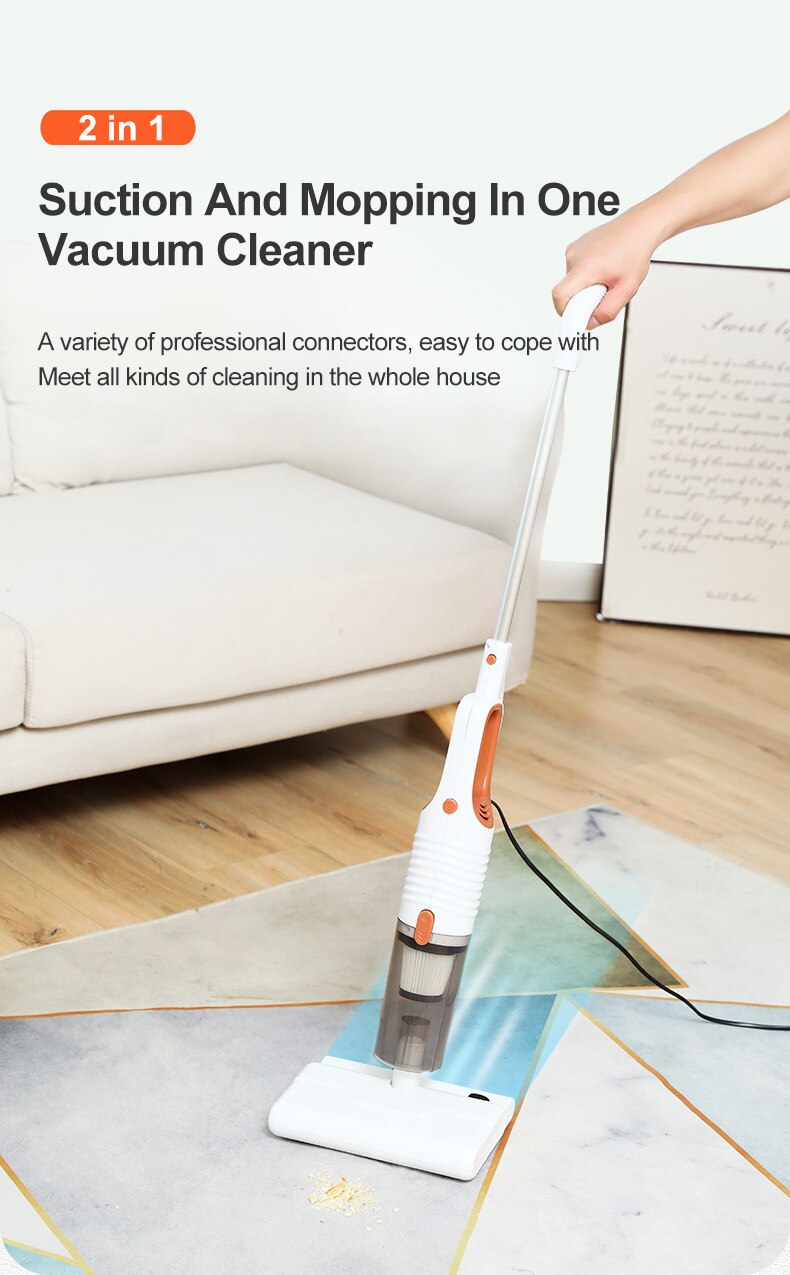 Household Vacuum Cleaner Handheld Cleaner Multifunctional Mopping and Suction All-in-one Machine Wet and Dry Vacuum Cleaner