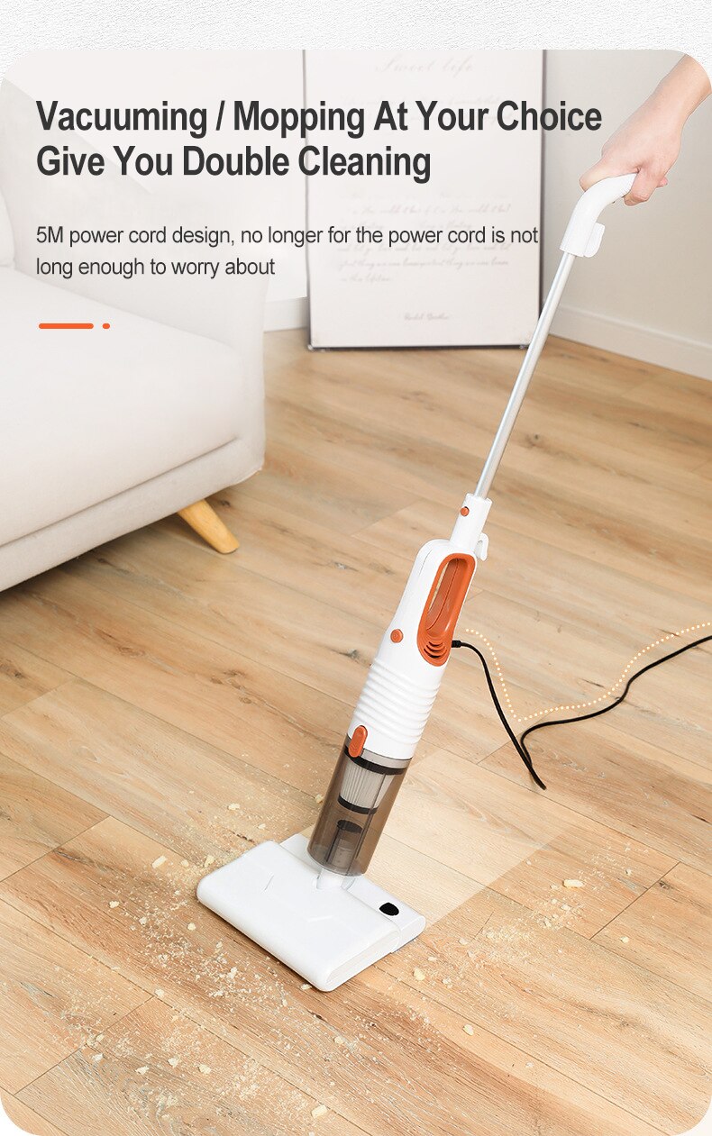 Household Vacuum Cleaner Handheld Cleaner Multifunctional Mopping and Suction All-in-one Machine Wet and Dry Vacuum Cleaner