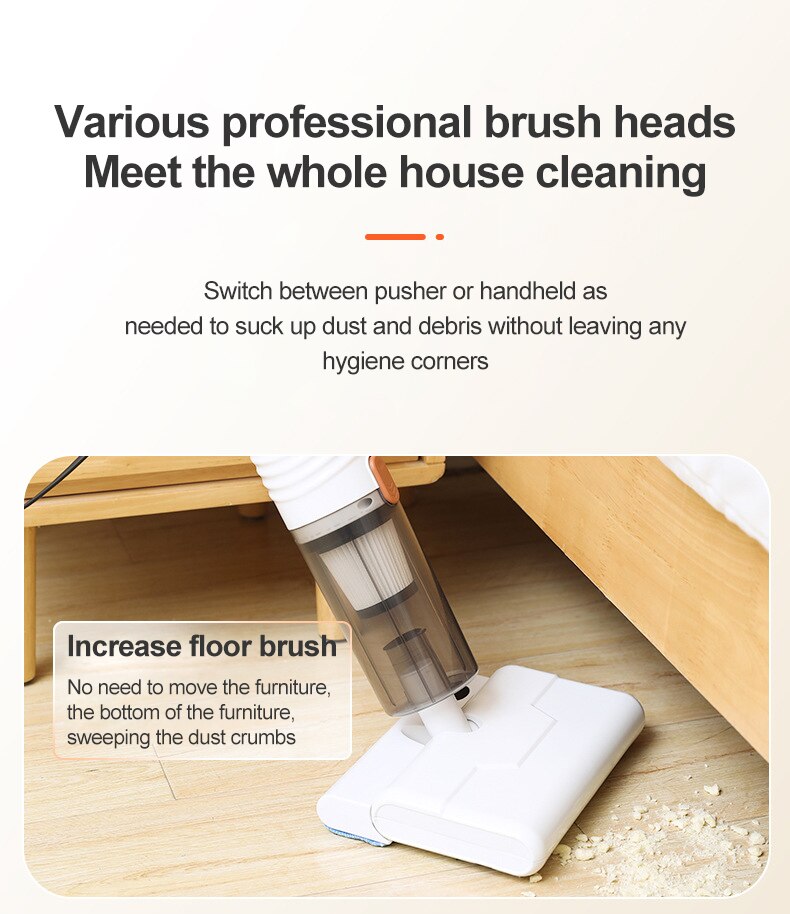 Household Vacuum Cleaner Handheld Cleaner Multifunctional Mopping and Suction All-in-one Machine Wet and Dry Vacuum Cleaner