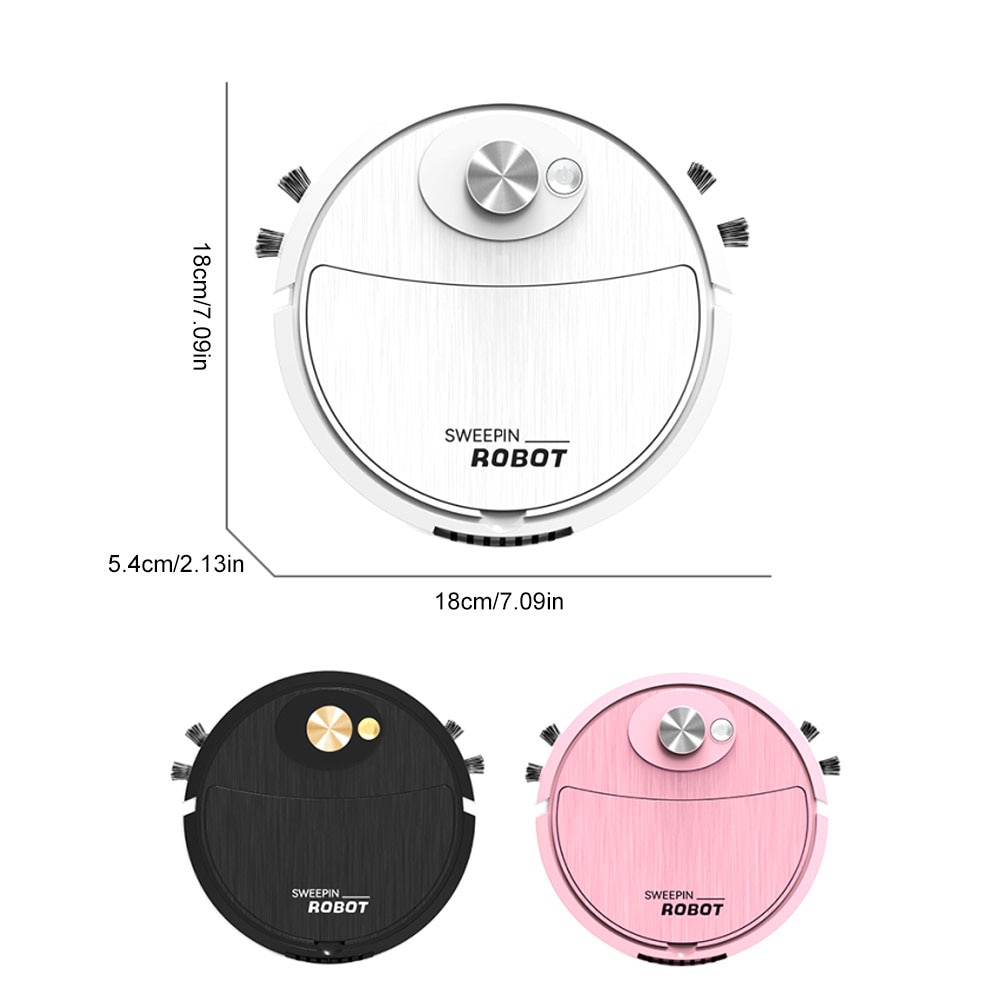 Intelligent Home Cleaning Tools Cleaner 3 in 1 Intelligent Sweeping Robotic Vacuum Low Noise Floor Sweeper Automatic Household