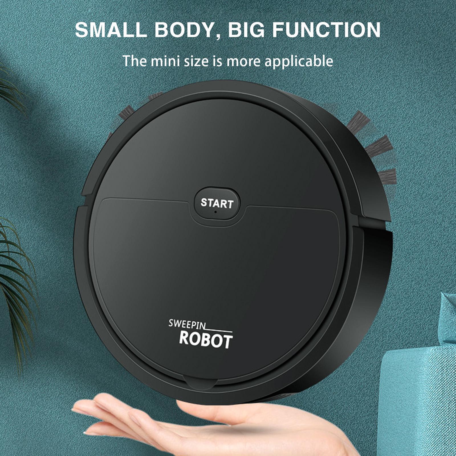 Three In One Intelligent Sweeping Robot Vacuum Cleaner Hand Push Sweepers Rechargeable Dry And Wet Dropshipping Wholesale