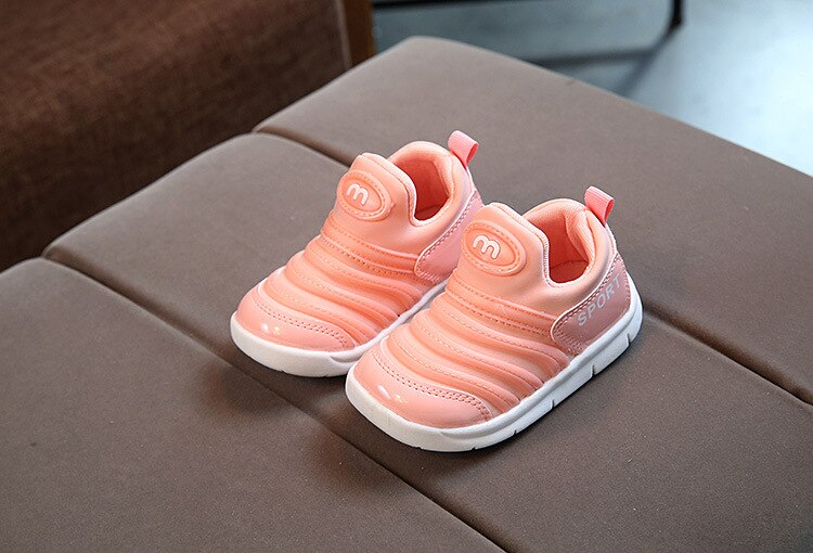 1-6 Years Children Slip-on Shoes Kids Toddler Sneakers Boys Sport Shoes Fashion Designer Girls Flexible Breathable Running Shoes