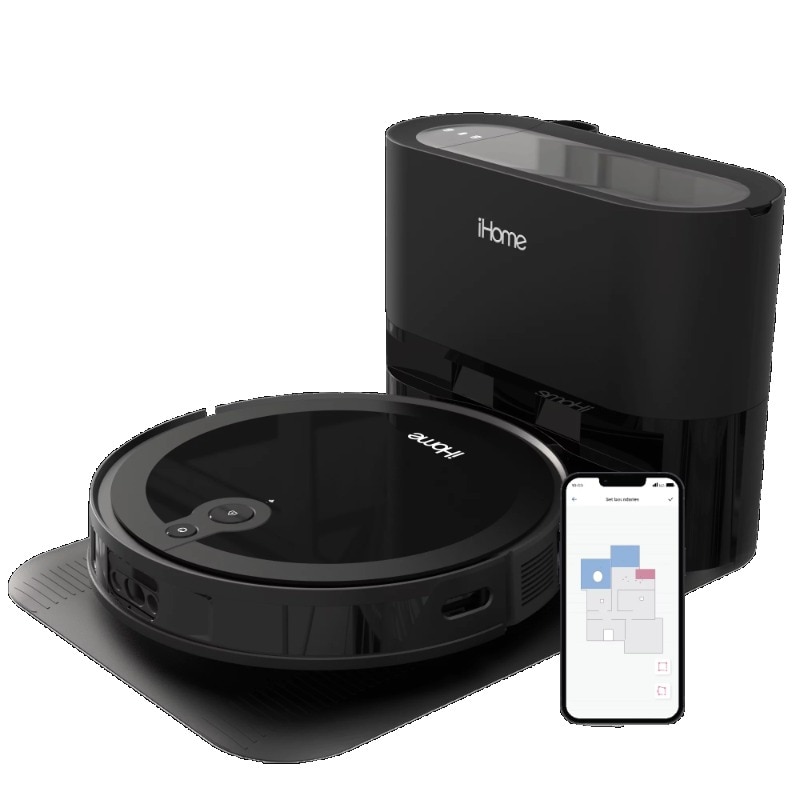 3-in-1 Robot Vacuum and Vibrating Mop with Auto Empty Base