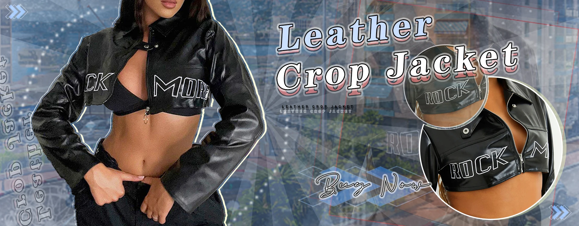 SUCHCUTE Moto&Biker Letter Print Women Outwear Leather PU Long Sleeve Zipper Jacket Goth Dark Streetwear Lapel Motorcycle Suit