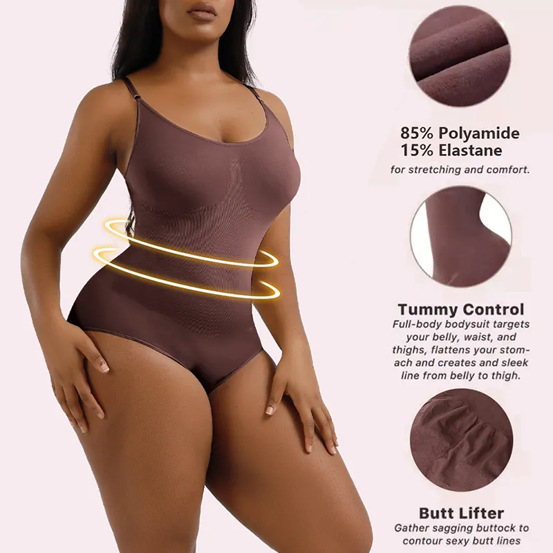 Fajas Colombianas Sculpting Skims Bodysuit Shapewear Seamless Waist Trainer Body Shaper Women Tummy Control Butt Lifter Corset